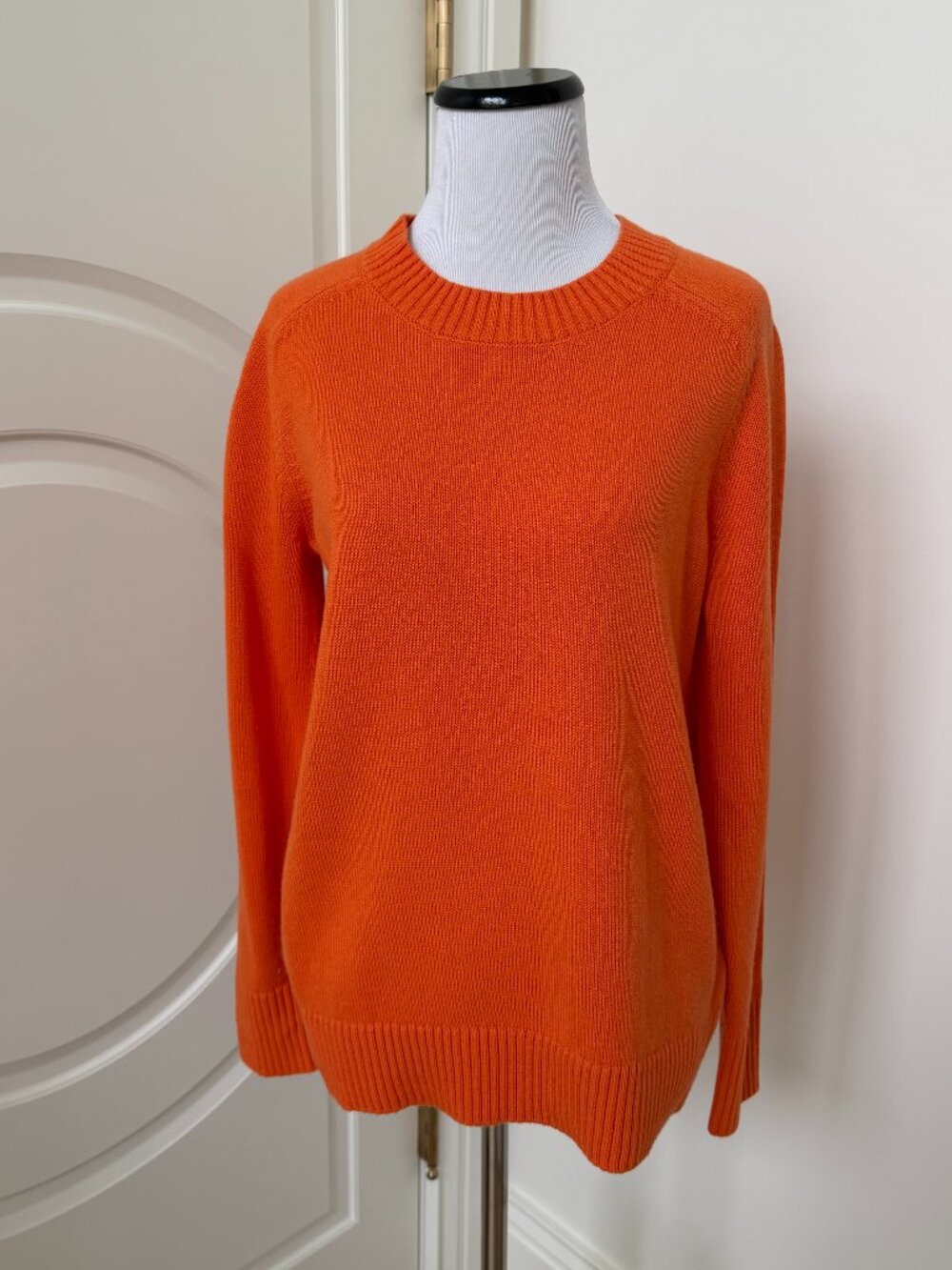 NWT Michael Michael Kors Orange Crew Neck Sweater